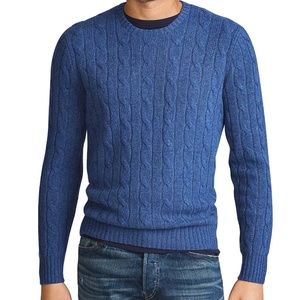 Ralph Lauren 100% Cashmere Cable Knit Sweater NWT